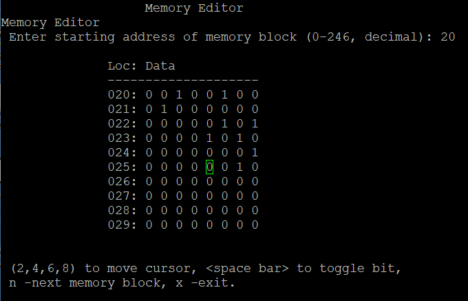 j8cm memory editor